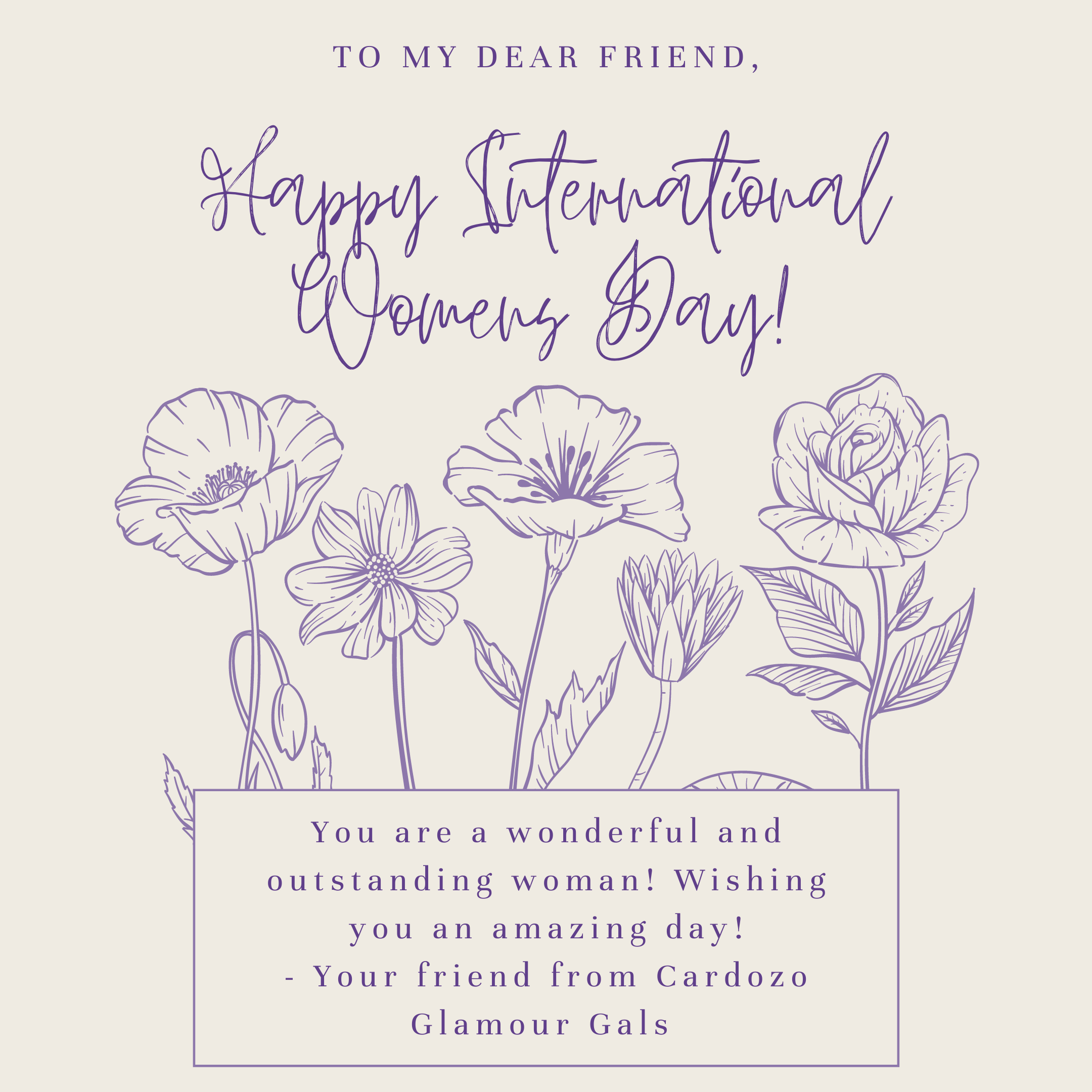 International Women's Day Cards